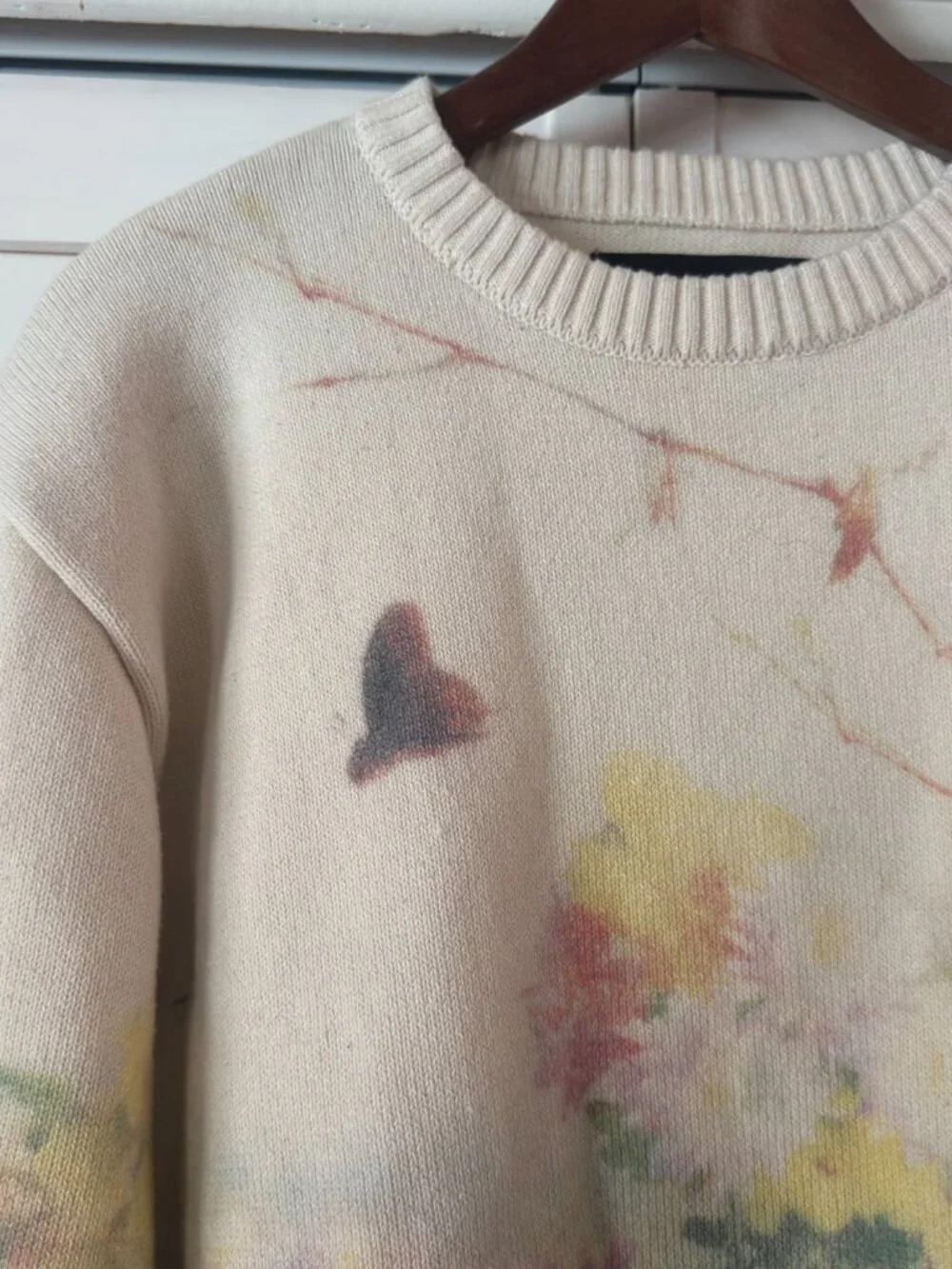 Pacsun Painting Crew Neck Sweater - Size L